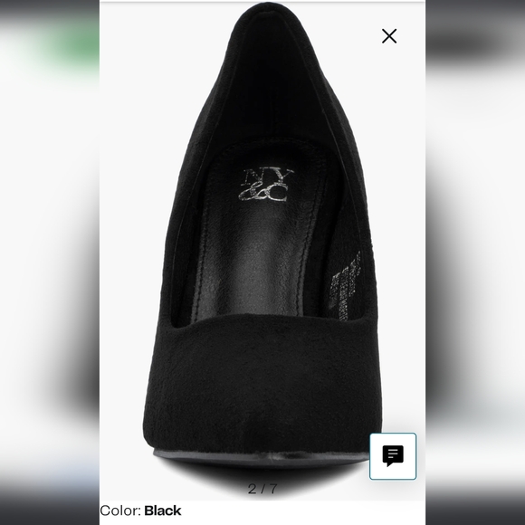 New York & Company Luisa Pumps Size 8.5 - Picture 6 of 9